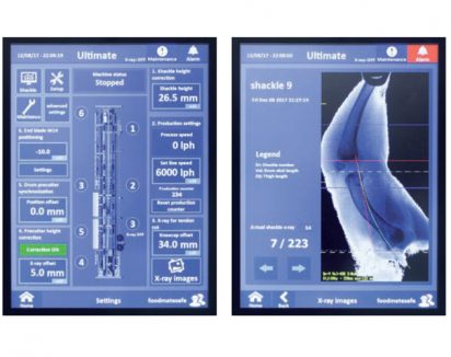 L’écran tactile fournit à l’opérateur des mesures précises en temps réel