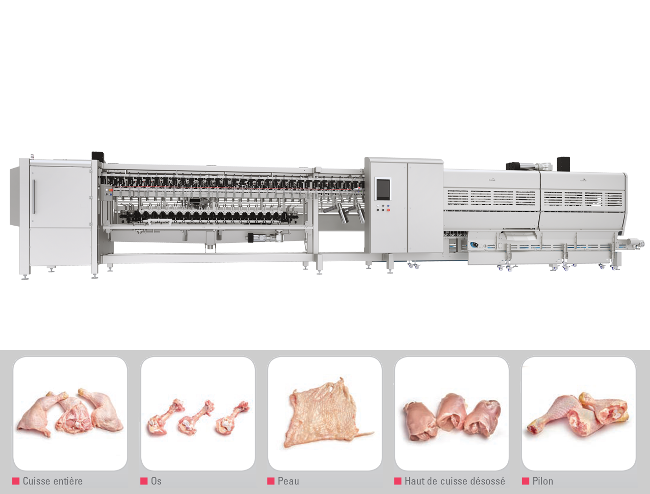 Désossage de volailles JV La Française