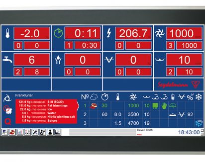 AC Touch – Paramètres affichés variables en fonction du modèle (option)